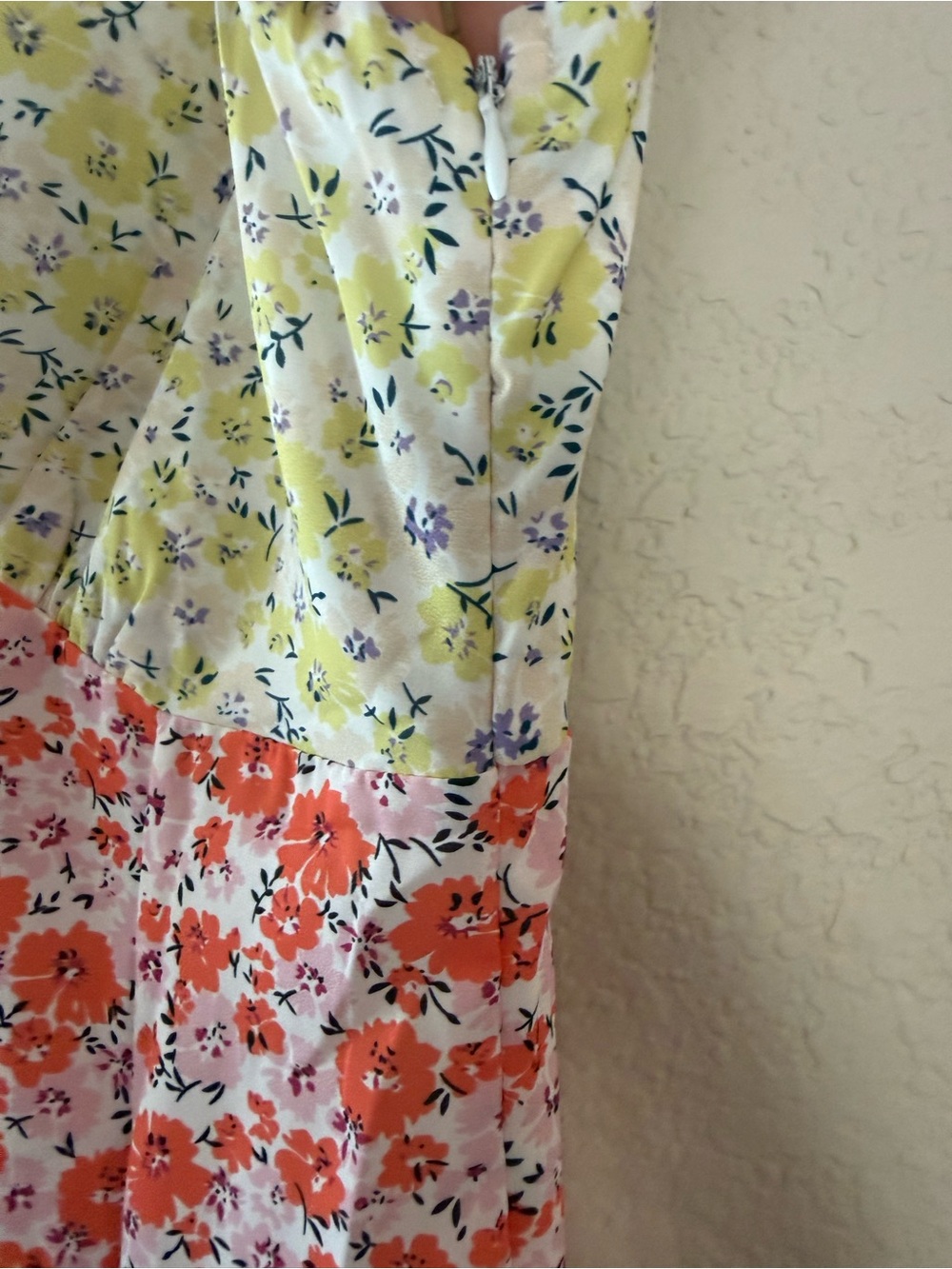 NWOT Floral V-Neck Maxi Dress (m) - Picture 7 of 7